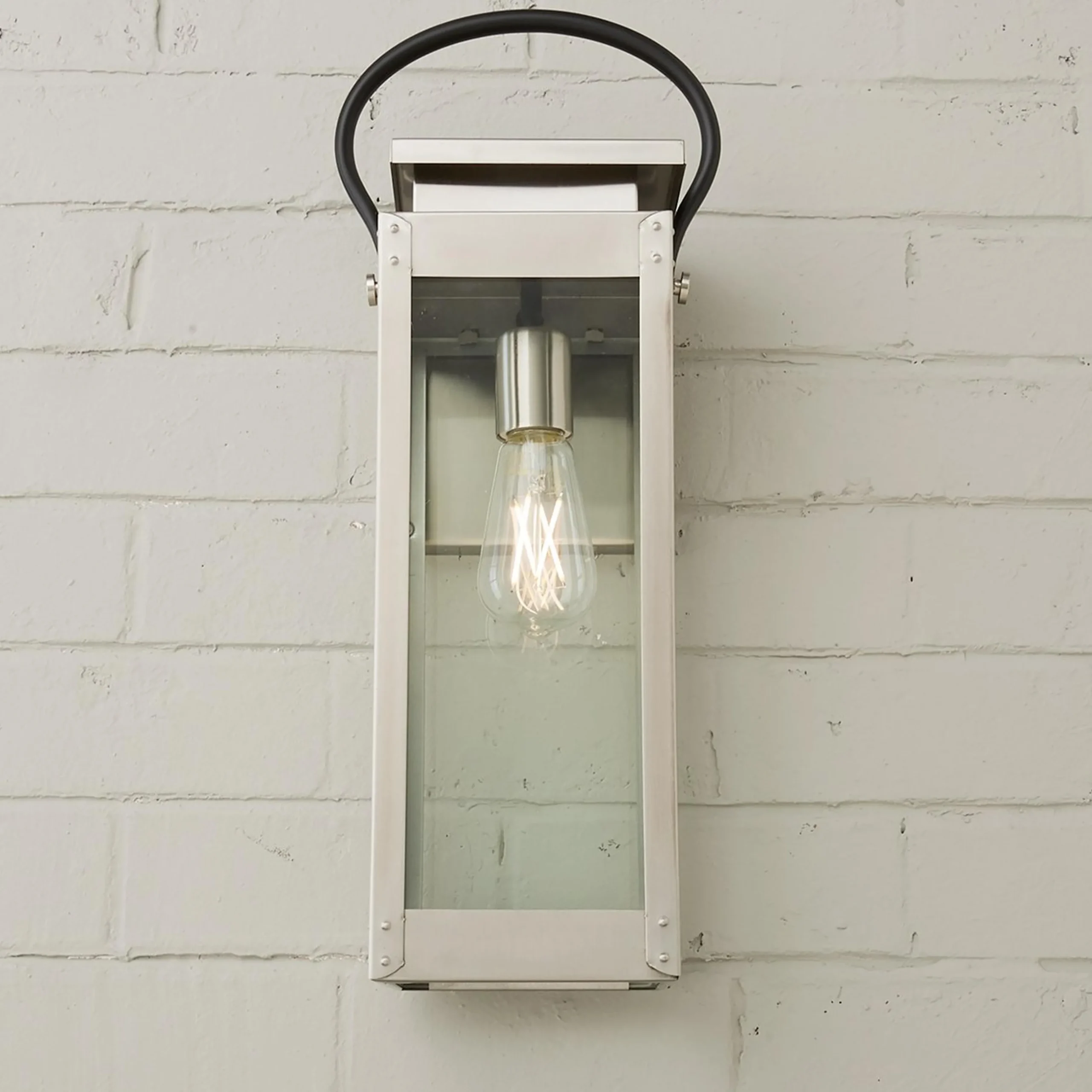 Bolted Box Outdoor Sconce - Medium