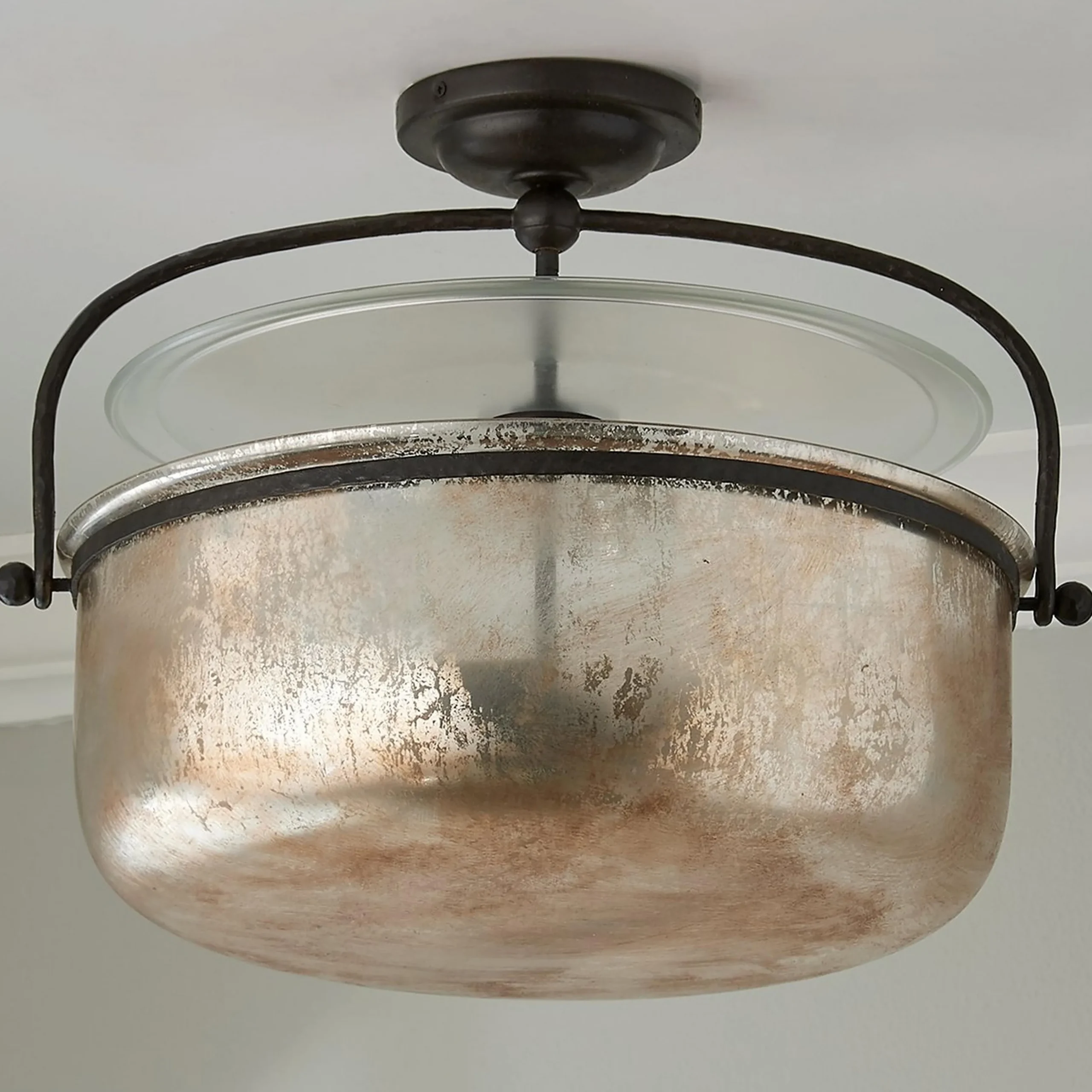 Brixham Semi-Flush Ceiling Light
