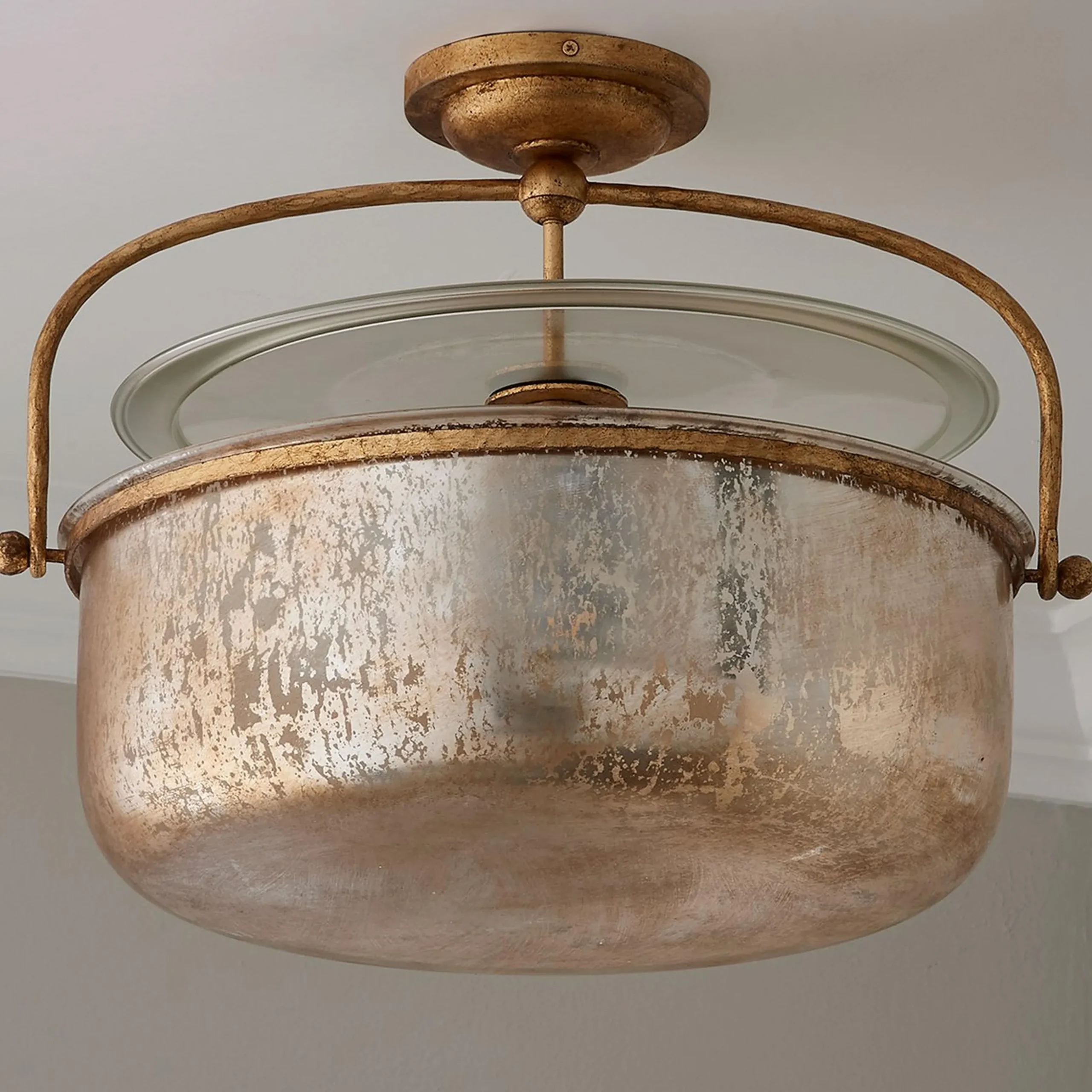 Brixham Semi-Flush Ceiling Light