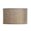 14" Burlap Drum Shade