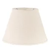 18" Burlap Empire Lamp Shade