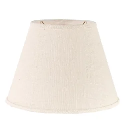 18" Burlap Empire Lamp Shade