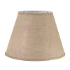 18" Burlap Empire Lamp Shade