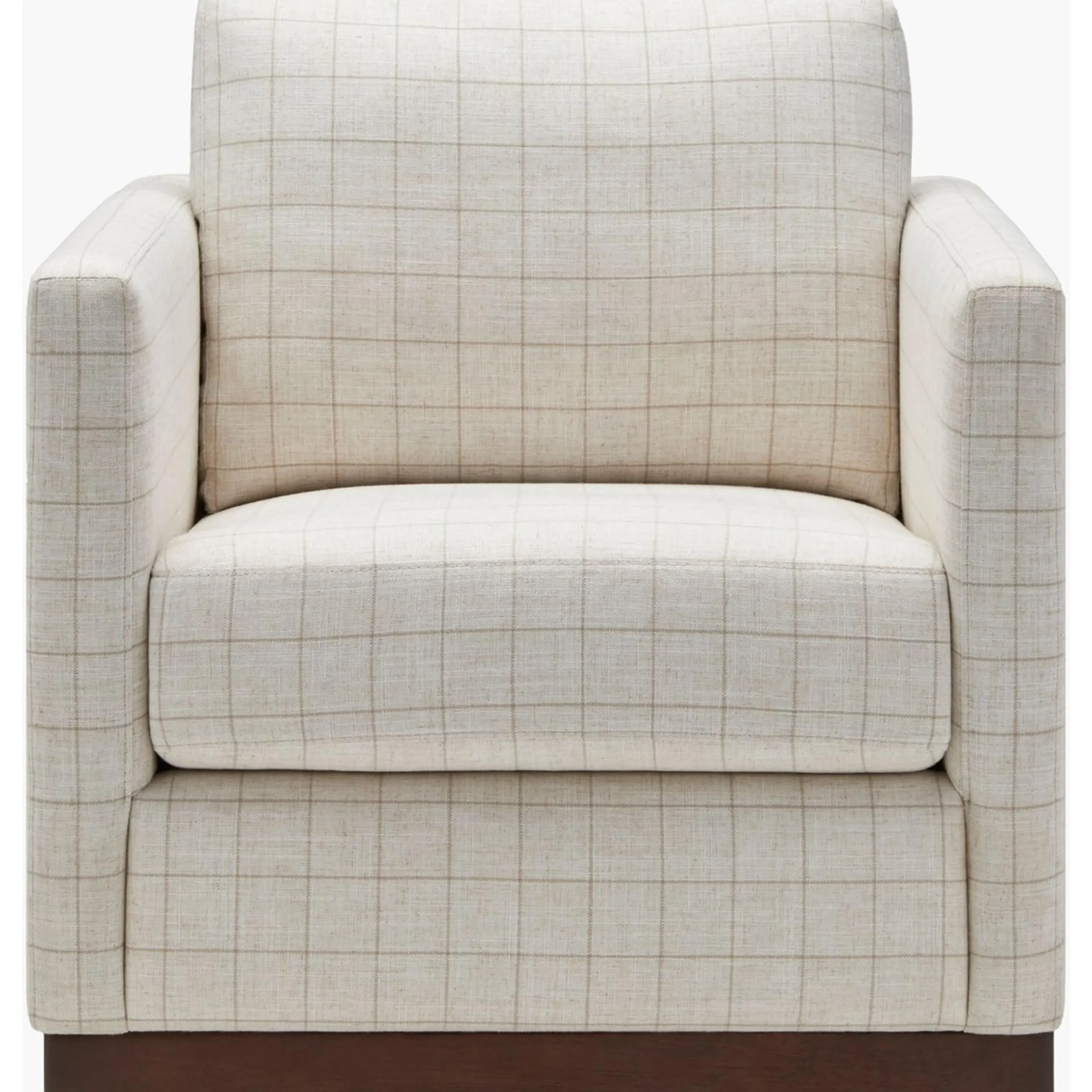 Caiden Swivel Chair - Patterned Linen