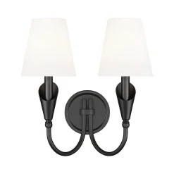 Callithyia Curved Double Sconce