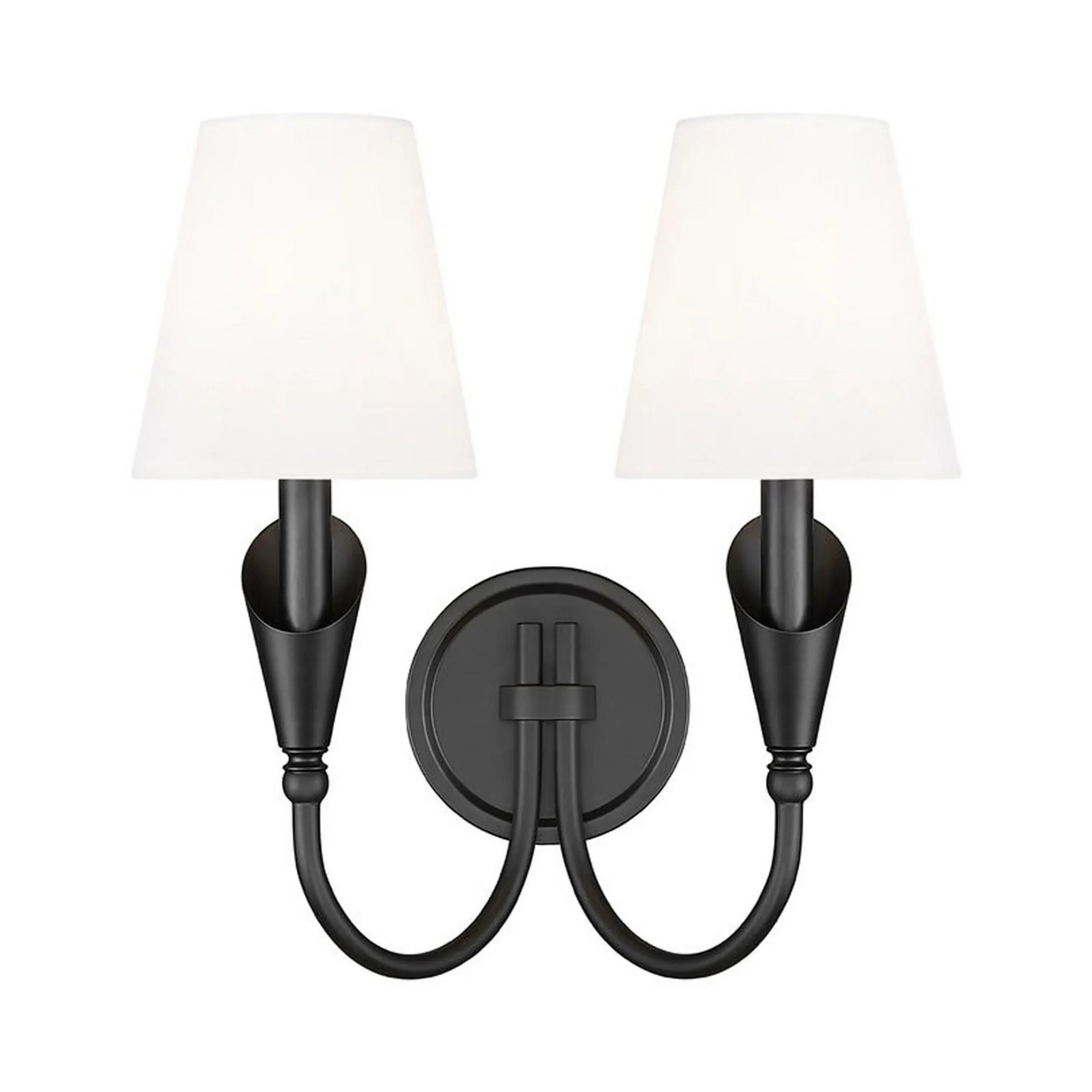 Callithyia Curved Double Sconce