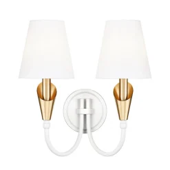 Callithyia Curved Double Sconce