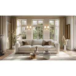 Callithyia Curved Double Sconce