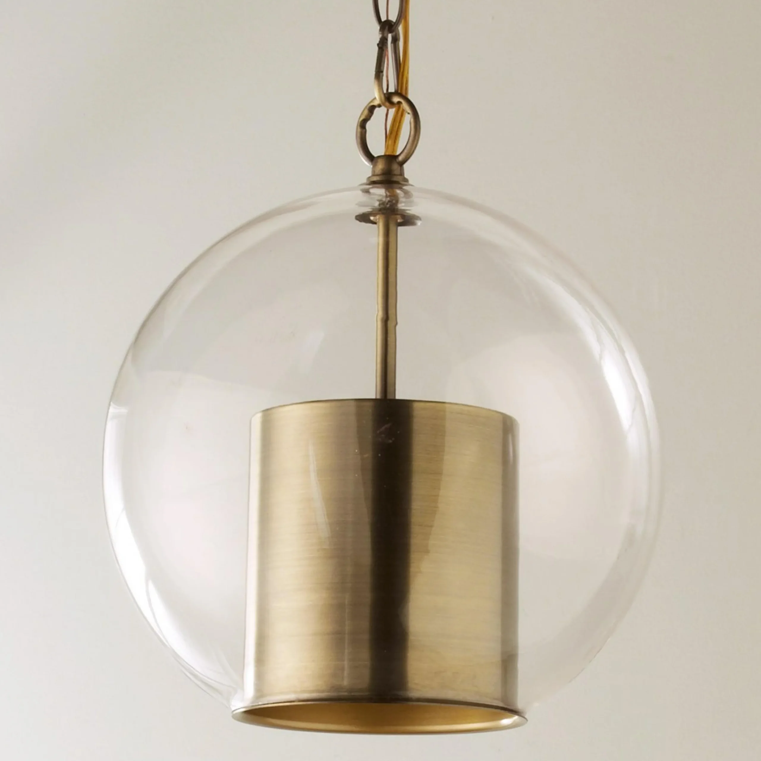 Cap and Globe Pendant
