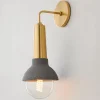 Capped Concrete Sconce