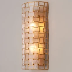 Captiva Shaken Shell Sconce