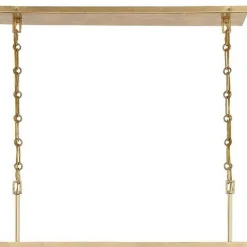 Cascading Crystals Island Chandelier - Rectangular