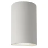 Ceramic Cylinder Sconce - Large - Bisque