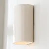 Ceramic Cylinder Sconce - Small - Crackle