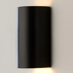 Ceramic Cylinder Sconce - Small - Matte