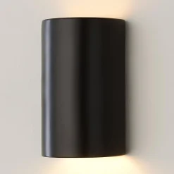 Ceramic Cylinder Sconce - Small - Matte