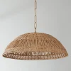 Channel Side Saucer Pendant
