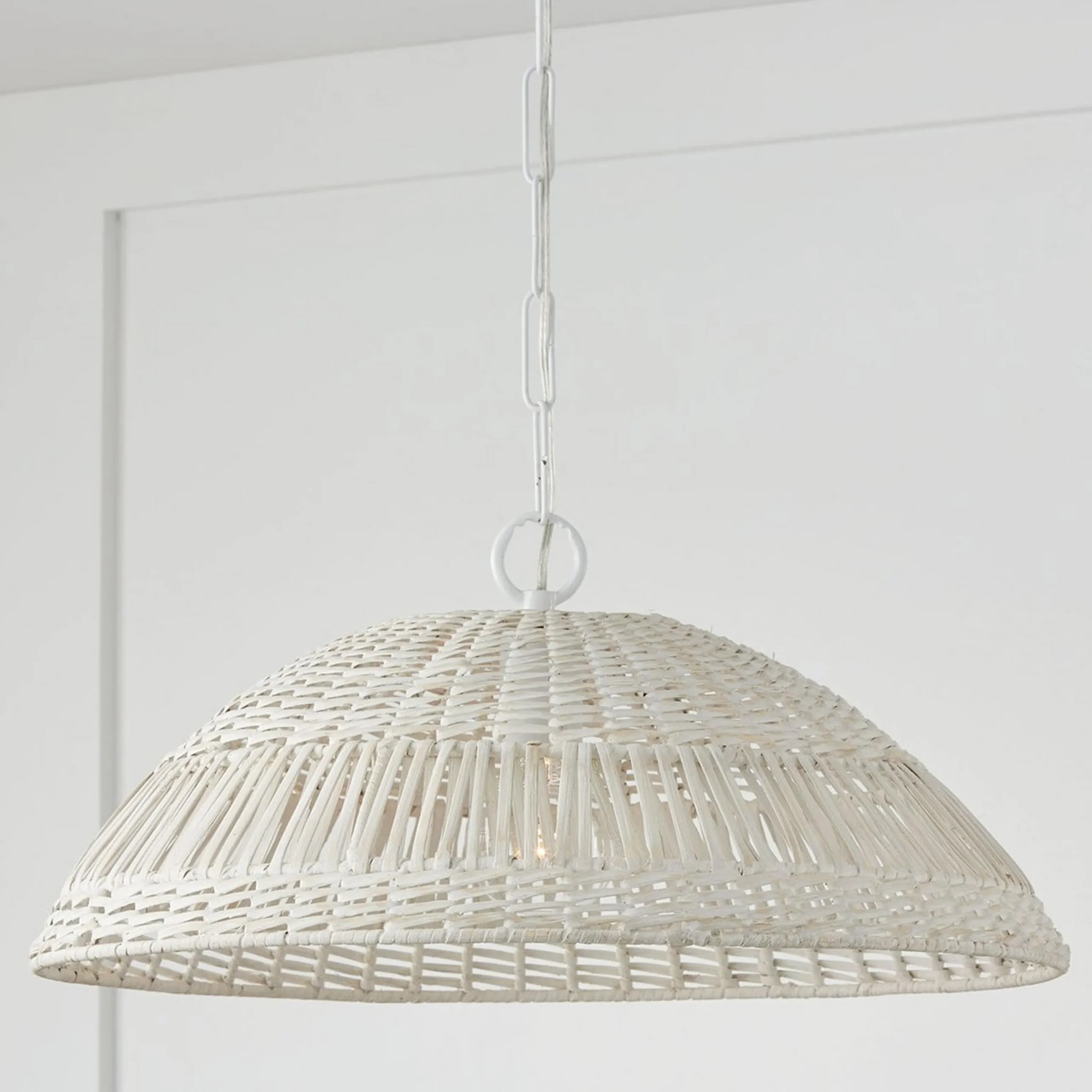 Channel Side Saucer Pendant