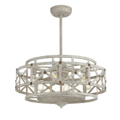 30" Charlotte Ceiling Fandelier