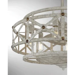 30" Charlotte Ceiling Fandelier