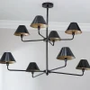 Chris Loves Julia Edie Two-Tier Chandelier - 8 Light