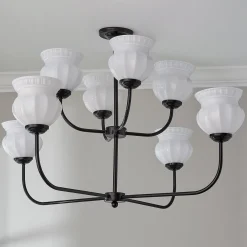 Chris Loves Julia Marlo Two-Tier Chandelier - 8 Light