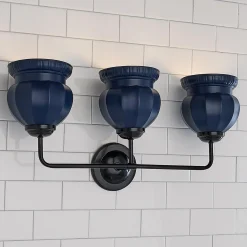 Chris Loves Julia Marlo Vanity Light - 3 Light - Ceramic
