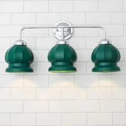 Chris Loves Julia Marlo Vanity Light - 3 Light - Ceramic