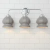 Chris Loves Julia Marlo Vanity Light - 3 Light - Ceramic