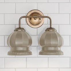 Chris Loves Julia Marlo Vanity Light - 2 Light - Ceramic