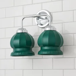 Chris Loves Julia Marlo Vanity Light - 2 Light - Ceramic