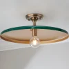 Chris Loves Julia Victor Semi-Flush Ceiling Light