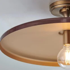 Chris Loves Julia Victor Semi-Flush Ceiling Light