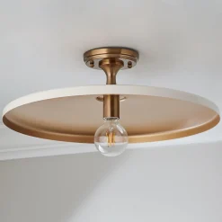 Chris Loves Julia Victor Semi-Flush Ceiling Light