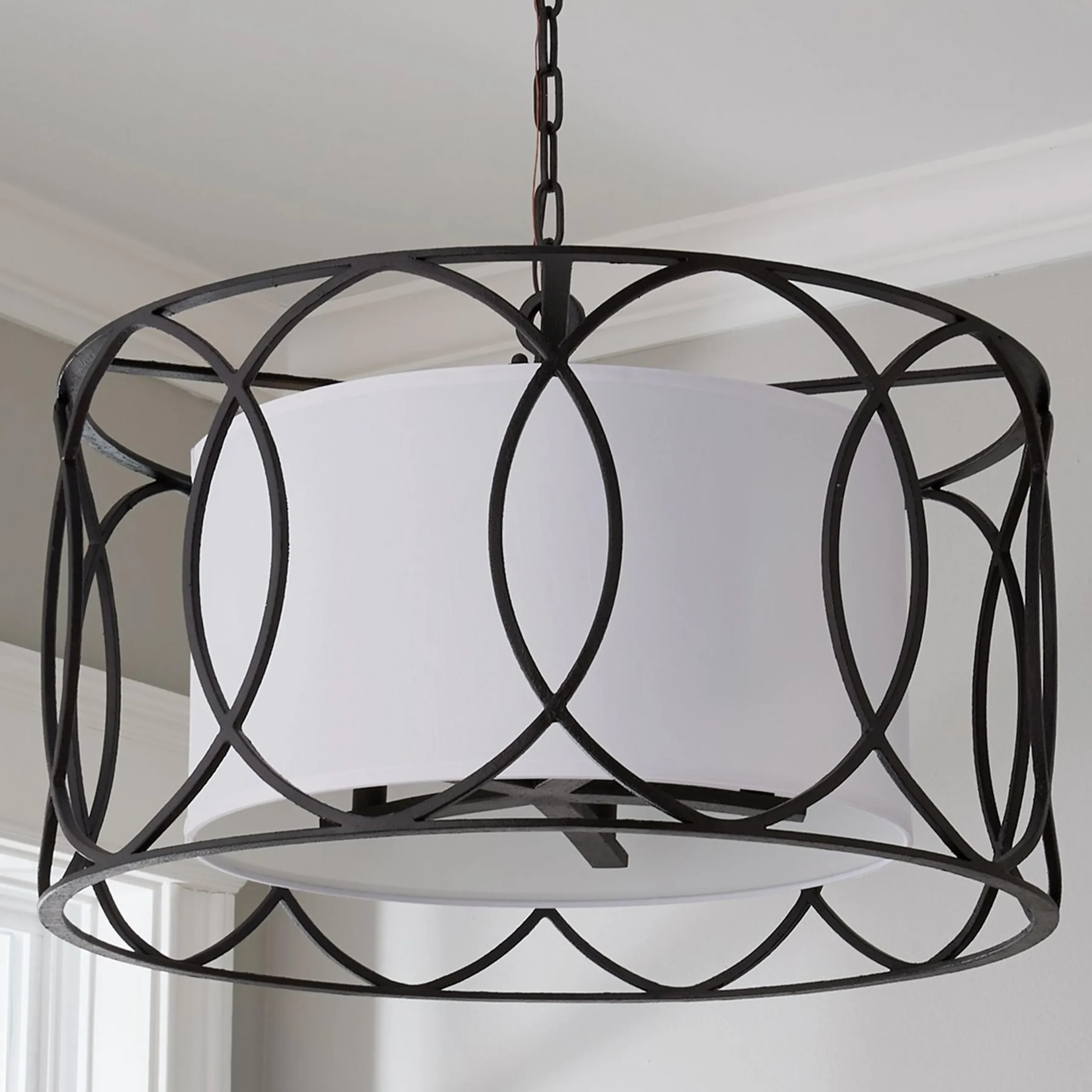 Circlet Drum Shade Lantern
