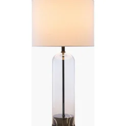 Clara Table Lamp - Faux Marble