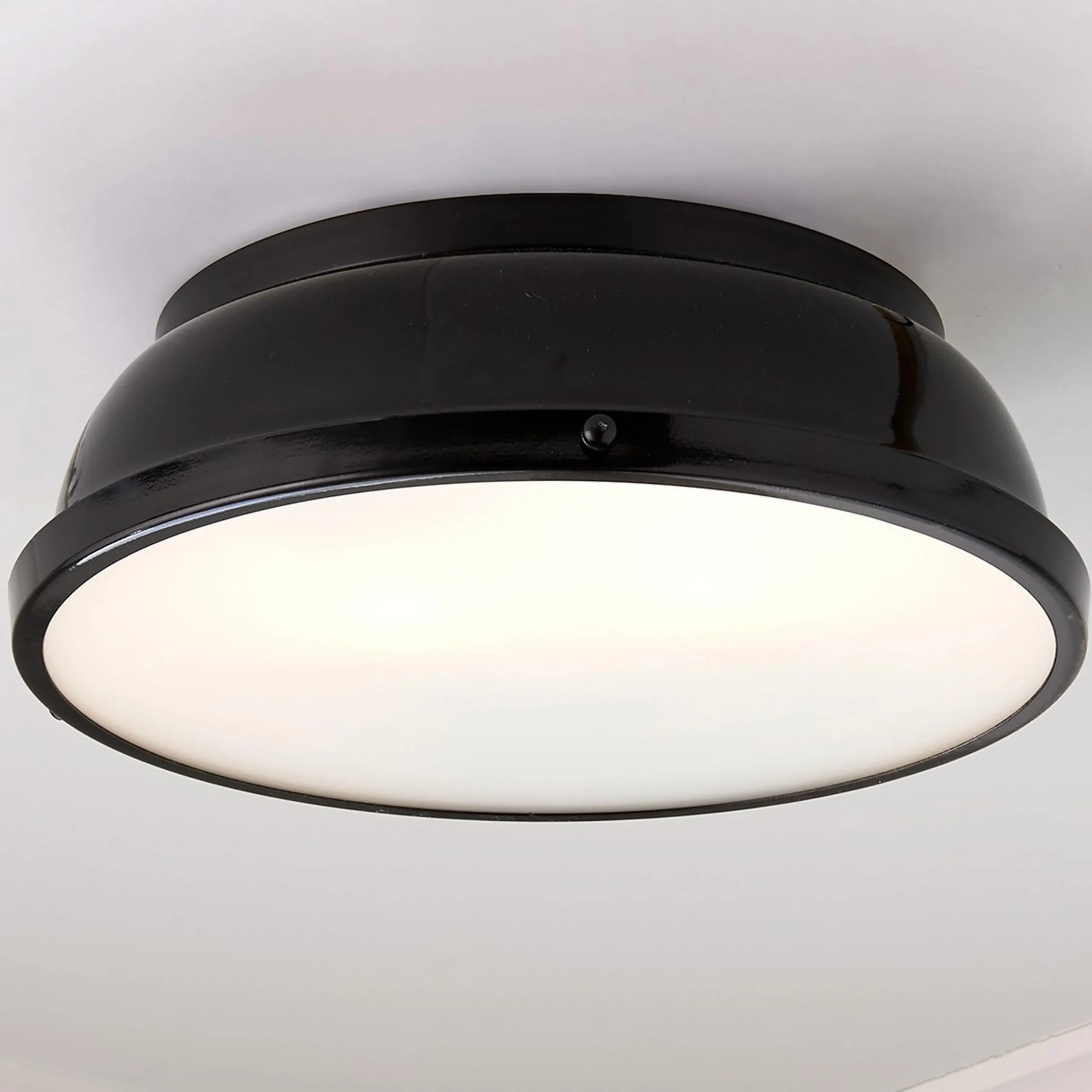 Classic Dome Enameled Ceiling Light