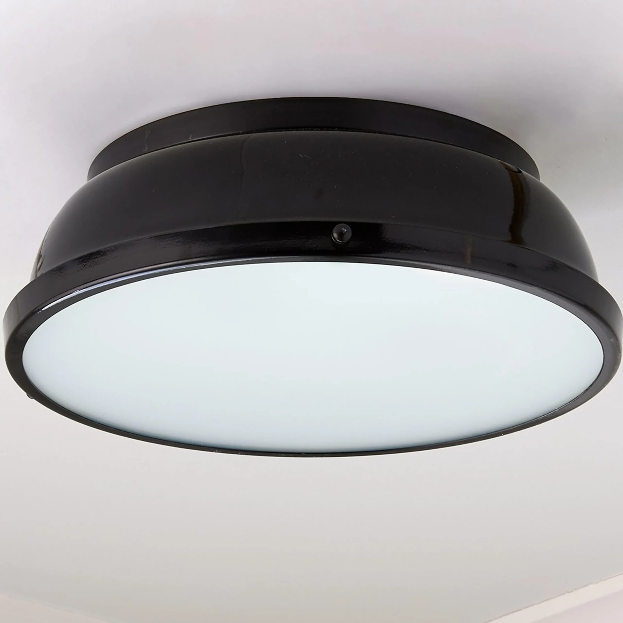 Classic Dome Enameled Ceiling Light