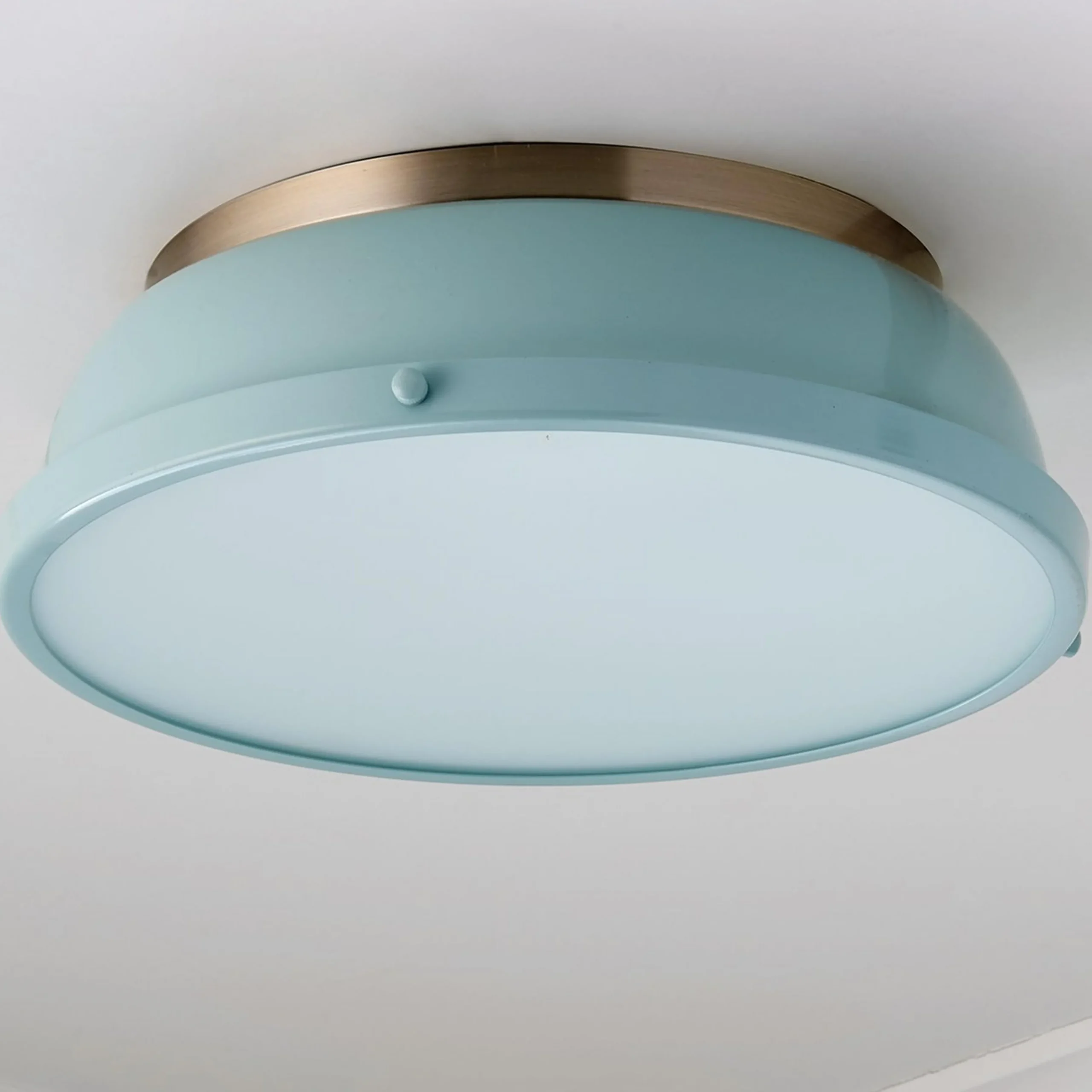 Classic Dome Enameled Ceiling Light