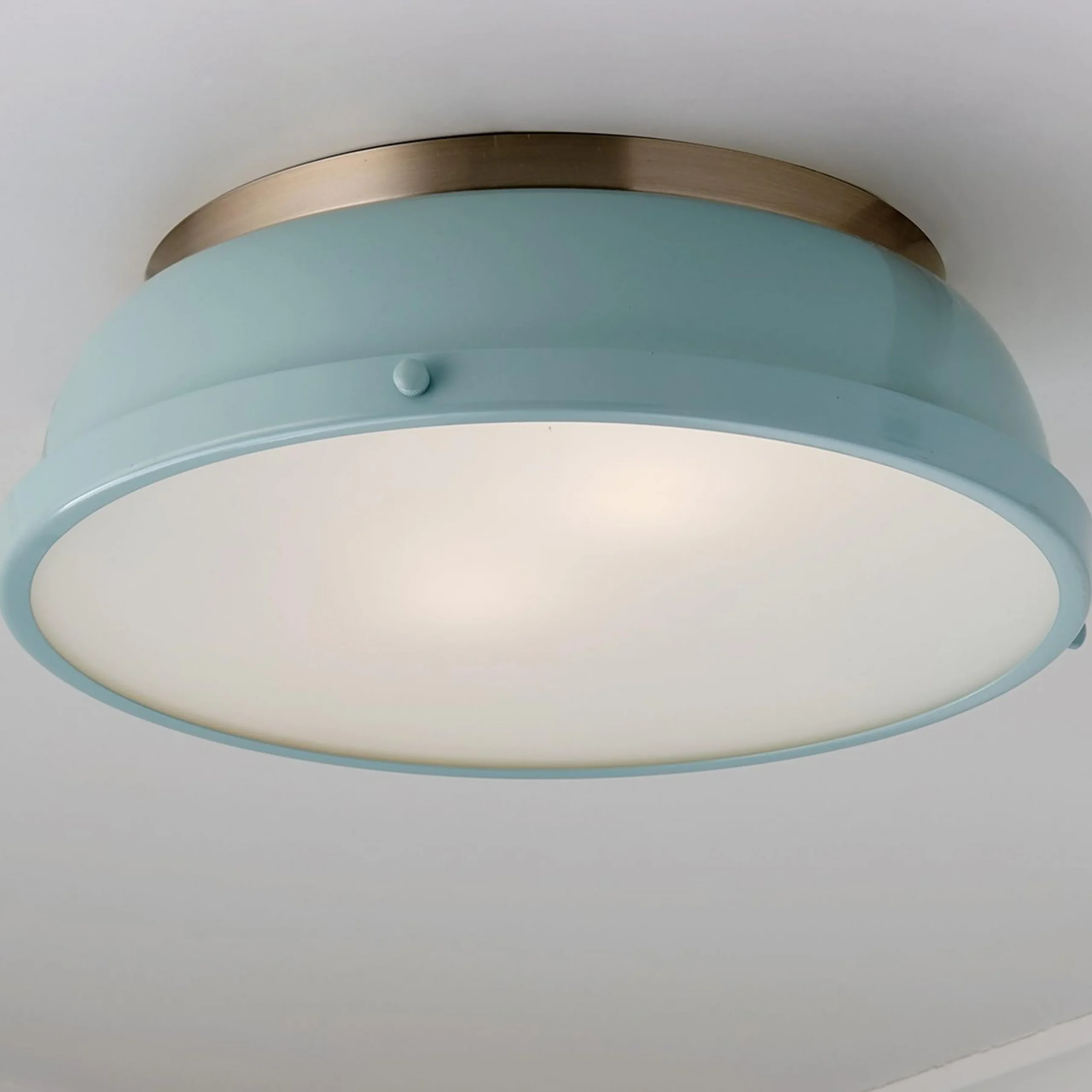 Classic Dome Enameled Ceiling Light