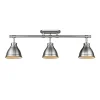 Classic Dome Shade Metal Track Light