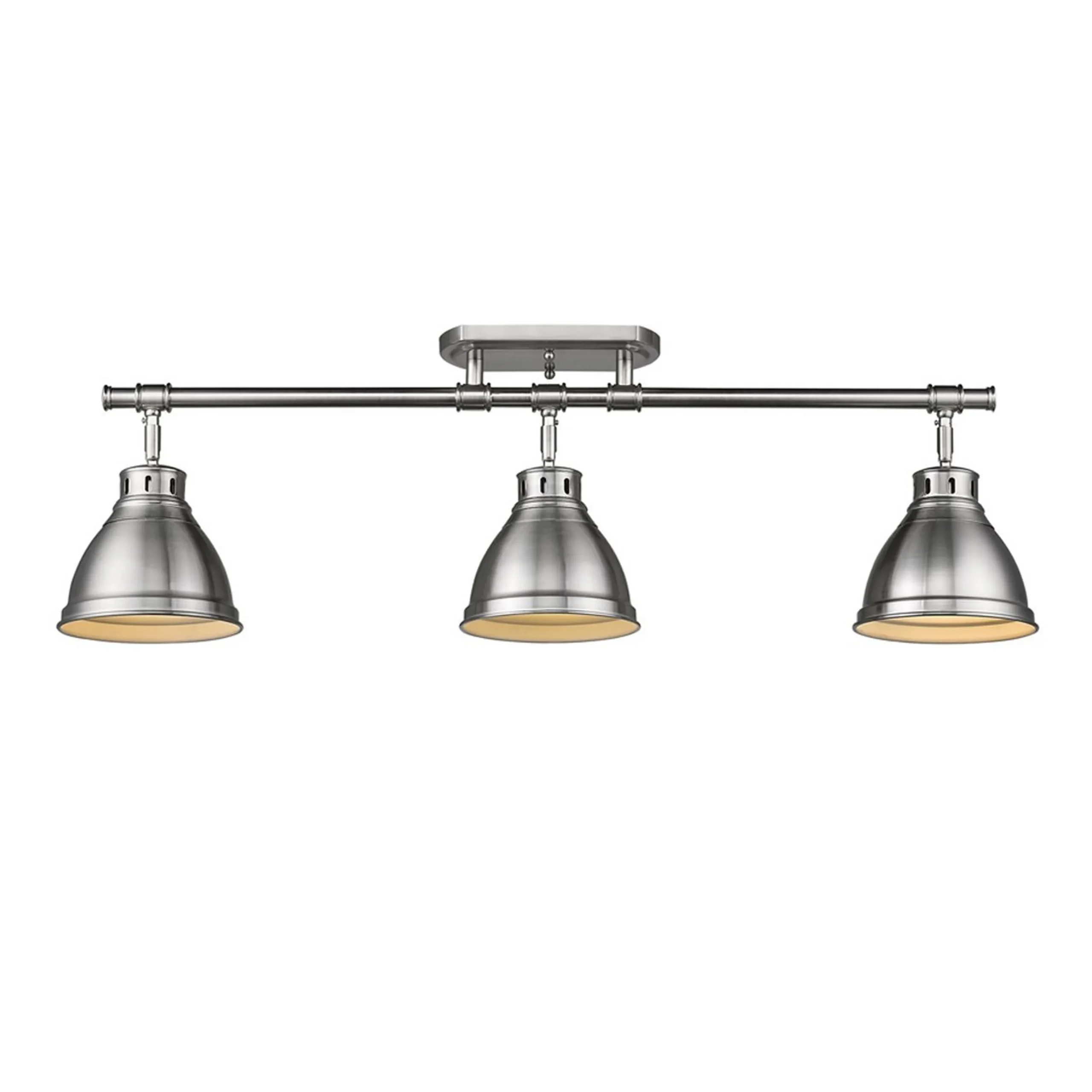 Classic Dome Shade Metal Track Light