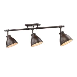 Classic Dome Shade Metal Track Light