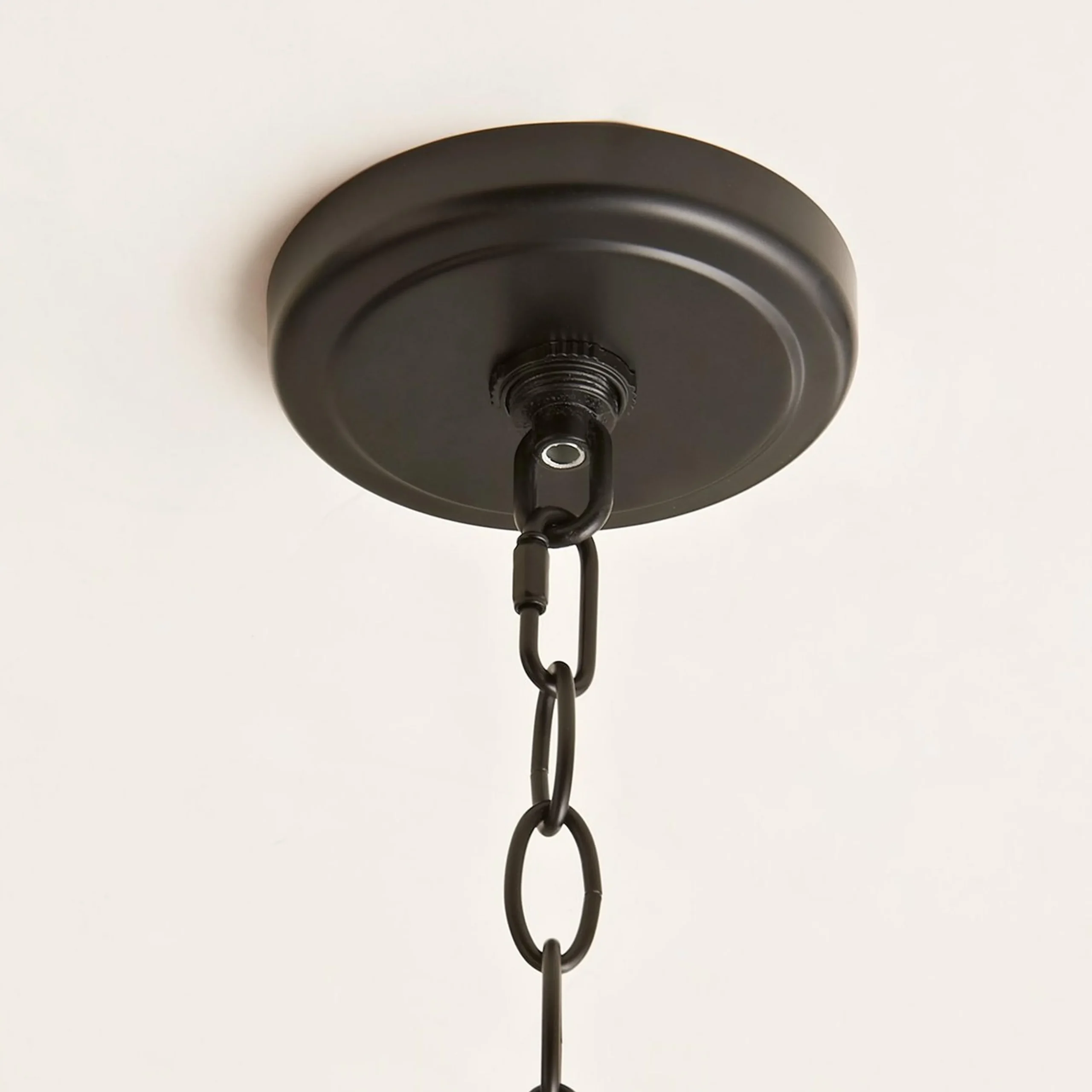 Classic Dome Shade Pendant Light with Chain - Small