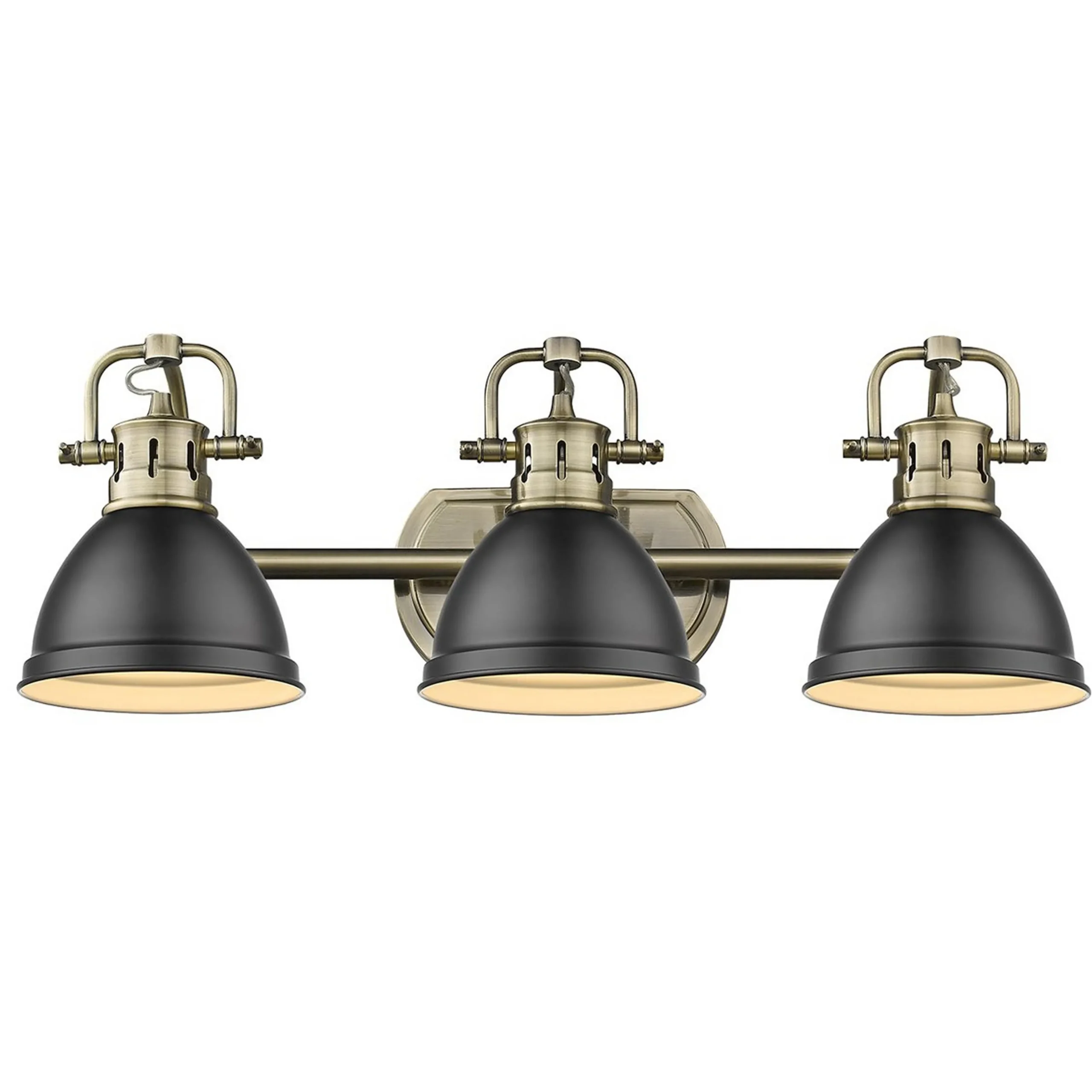 Classic Dome Shade Vanity Light - 3 Light