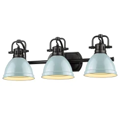 Classic Dome Shade Vanity Light - 3 Light