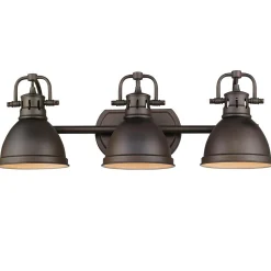 Classic Dome Shade Vanity Light - 3 Light