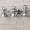 Classic Dome Shade Vanity Light - 3 Light