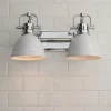 Classic Dome Shade Vanity Light - 2 Light