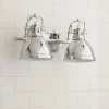 Classic Dome Shade Vanity Light - 2 Light